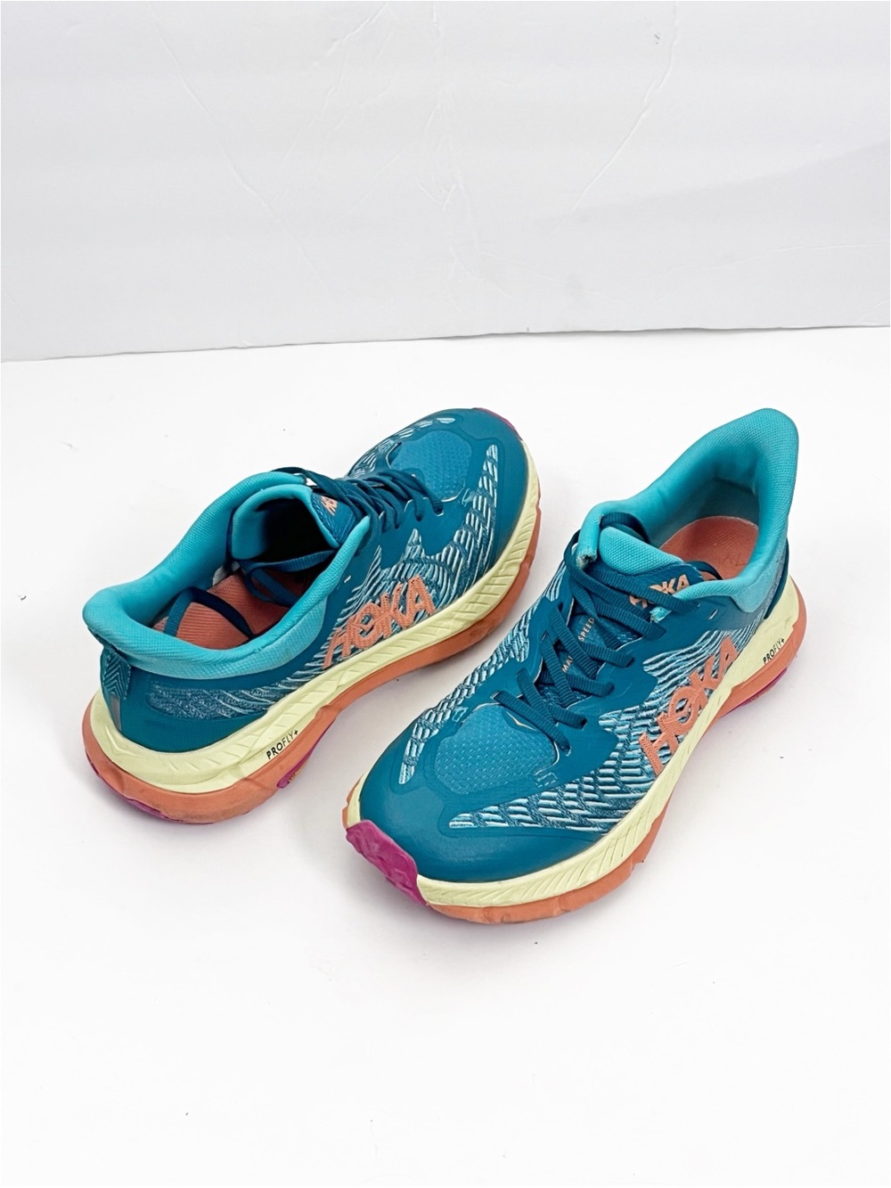 HOKA ONE ONE Mafate Speed 4 Lace Up Tennis Shoes Sneakers Women’s Size 7D